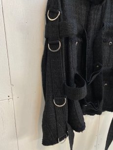 画像4: el conductorH(コンダクター) MIXED TWEED BONDAGE FIELD JKT PD24AJ04 (4)