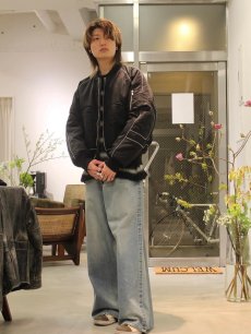 画像21: SUGARHILL(シュガーヒル) FOILED DENIM TROUSERS WIDE CUT 2411300410 (IND) (21)