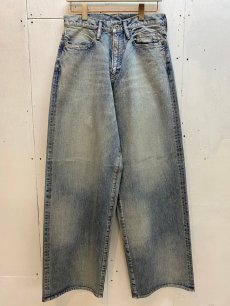 画像1: SUGARHILL(シュガーヒル) FOILED DENIM TROUSERS WIDE CUT 2411300410 (IND) (1)