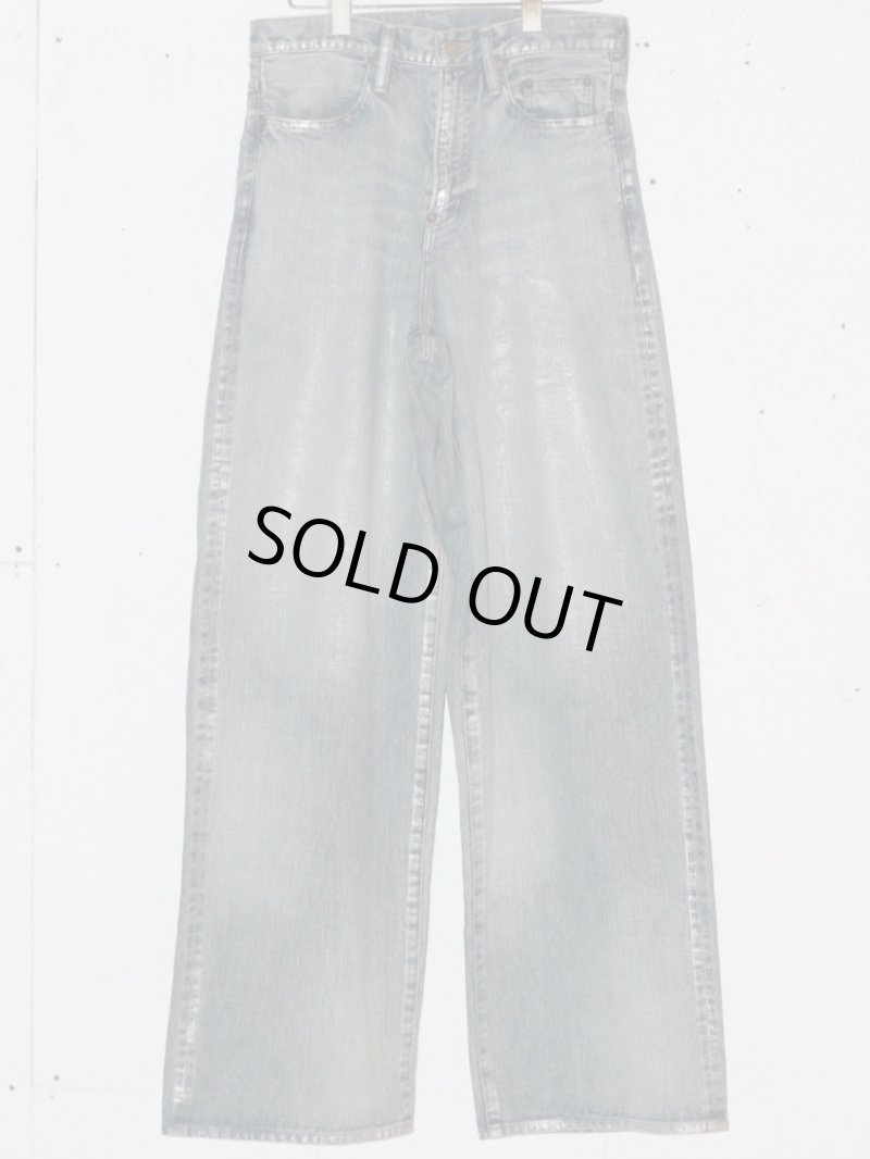 パンツ SUGARHILL FOILED DENIM TROUSERS WIDE CUT FOILED DENIM TROUSERS WIDE CUT – SUGARHILL TOKYO