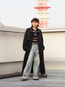 画像16: SUGARHILL(シュガーヒル) FOILED DENIM TROUSERS WIDE CUT 2411300410 (IND) (16)