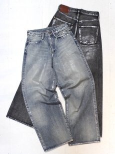 画像10: SUGARHILL(シュガーヒル) FOILED DENIM TROUSERS WIDE CUT 2411300410 (BLK) (10)