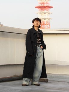 画像17: SUGARHILL(シュガーヒル) FOILED DENIM TROUSERS WIDE CUT 2411300410 (IND) (17)