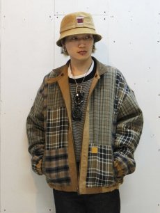 画像9: ★予約商品★Takaya Hioki (タカヤヒオキ) OLD CH DUCKCLOTH REMAKE BUCKETHAT (9)