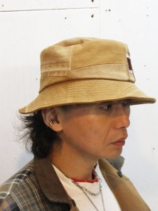 画像11: ★予約商品★Takaya Hioki (タカヤヒオキ) OLD CH DUCKCLOTH REMAKE BUCKETHAT (11)