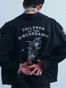 画像34: Children of the discordance(チルドレンオブザディスコーダンス) × DICKIES SOUVENIR JACKET DISDICJK-001 (BLK) (34)