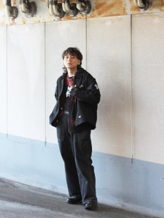 画像23: Children of the discordance(チルドレンオブザディスコーダンス) × DICKIES SOUVENIR JACKET DISDICJK-001 (BLK) (23)