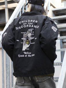 画像20: Children of the discordance(チルドレンオブザディスコーダンス) × DICKIES SOUVENIR JACKET DISDICJK-001 (BLK) (20)