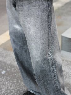 画像25: SUGARHILL(シュガーヒル) FOILED DENIM TROUSERS WIDE CUT 2411300410 (BLK) (25)