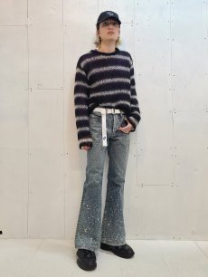 画像6: SUGARHILL(シュガーヒル) MOLDED DENIM TROUSERS FLAIRED CUT 2411300416 (IND) (6)