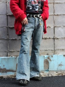 画像8: SUGARHILL(シュガーヒル) MOLDED DENIM TROUSERS FLAIRED CUT 2411300416 (IND) (8)