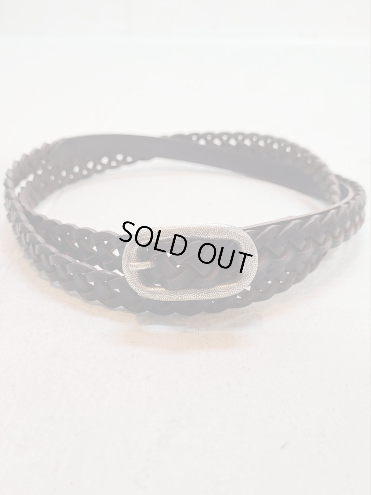 画像1: SUGARHILL(シュガーヒル) LACE-UP BELT 2541001001 (1)