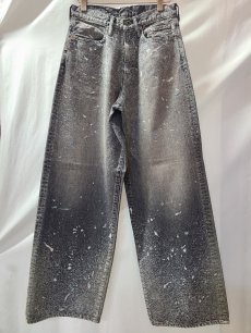 画像1: SUGARHILL(シュガーヒル) MOLDED DENIM TROUSERS WIDE CUT 2411300414 (1)