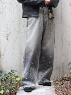 画像14: SUGARHILL(シュガーヒル) MOLDED DENIM TROUSERS WIDE CUT 2411300414 (14)