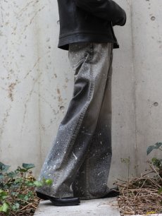 画像15: SUGARHILL(シュガーヒル) MOLDED DENIM TROUSERS WIDE CUT 2411300414 (15)