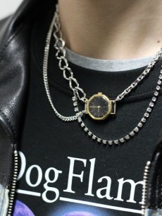 画像12: HIDAKA(ヒダカ) MIX CHAIN WATCH NECKLACE HDK-NE05 A (12)