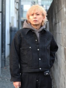 画像18: Azuma.(アズマ) ×TOM WORKS(トムワークス) TACKED DENIM JACKET 25SH-TW-01 (18)
