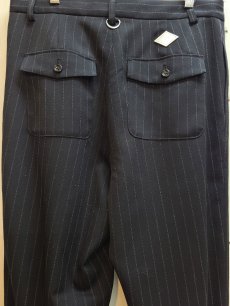 画像5: el conductorH(コンダクター) WOOL FRONT ZIP BONDAGE TROUSERS PD25SP07 (5)