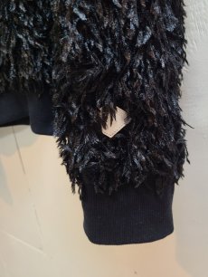 画像3: el conductorH(コンダクター) FEATHER KNIT CREWNECK SWEATER PD25SC04 (BLK) (3)