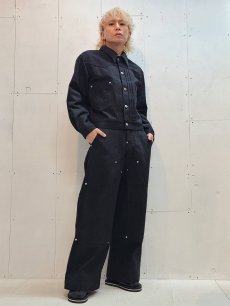 画像25: Azuma.(アズマ) ×TOM WORKS(トムワークス) TACKED DENIM JACKET 25SH-TW-01 (25)