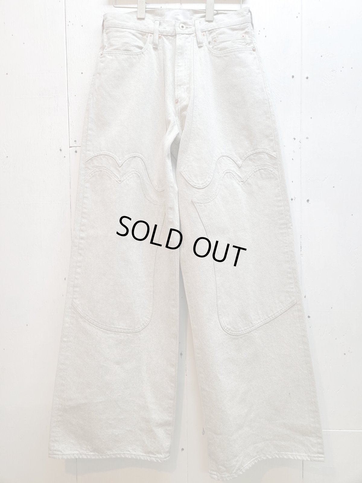 画像1: SUGARHILL(シュガーヒル)  WESTERN DOUBLE KNEE PANTS WIDE CUT 2541000409 (1)