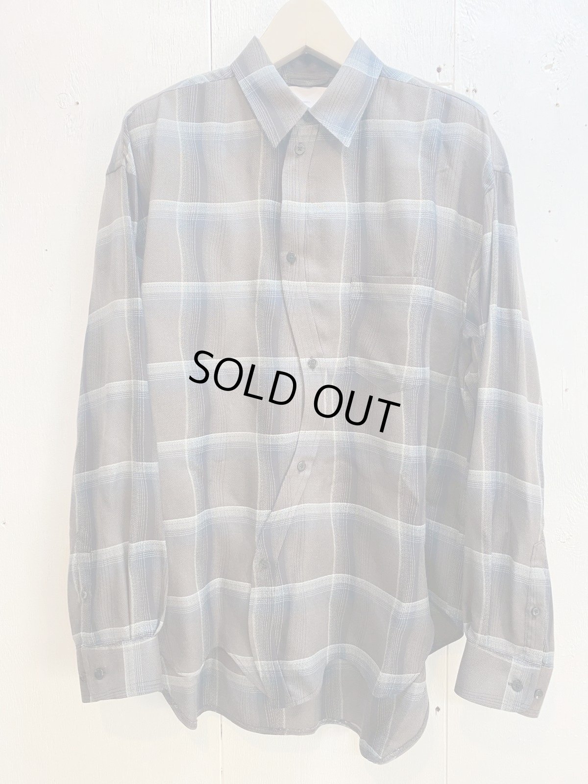 画像1: SUGARHILL(シュガーヒル) OMBRE PLAID STAGGER SHIRTS 2541000503 (1)