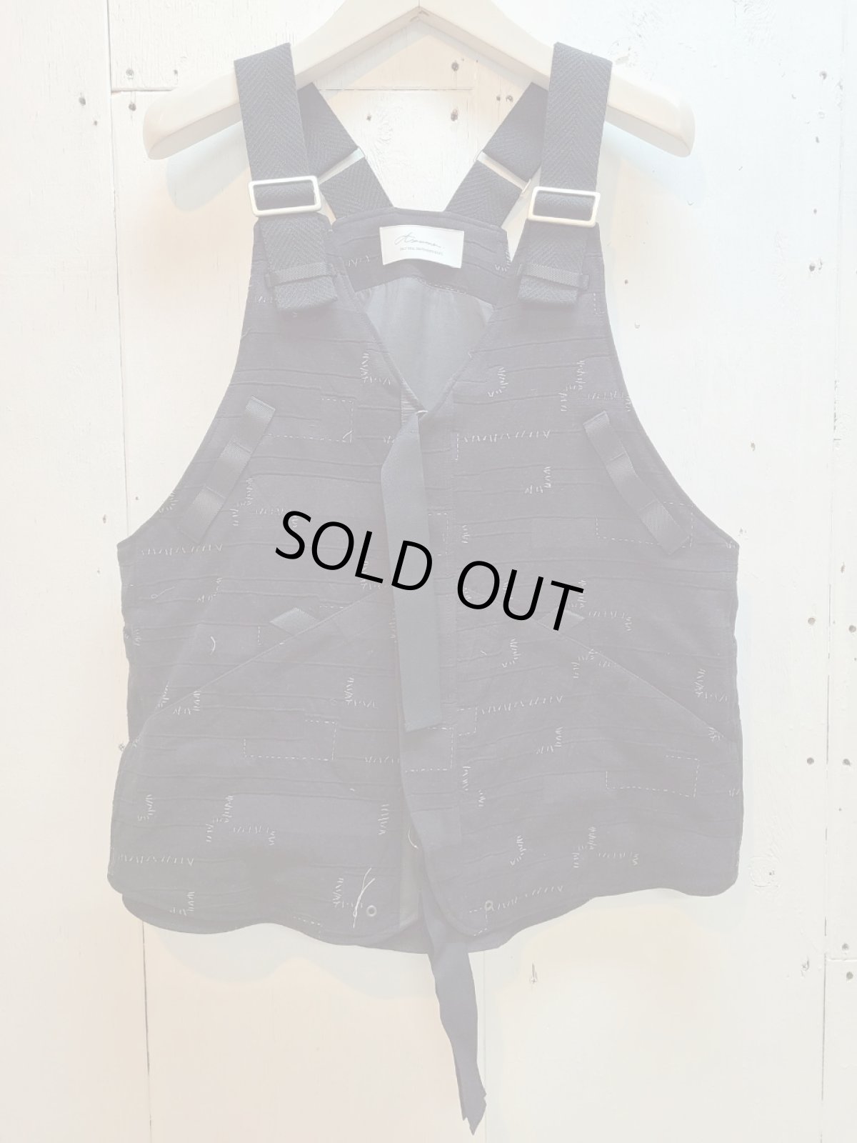 画像1: Azuma.(アズマ) CRUST JACQUARD FIELD VEST 25SH-VE-01 (1)