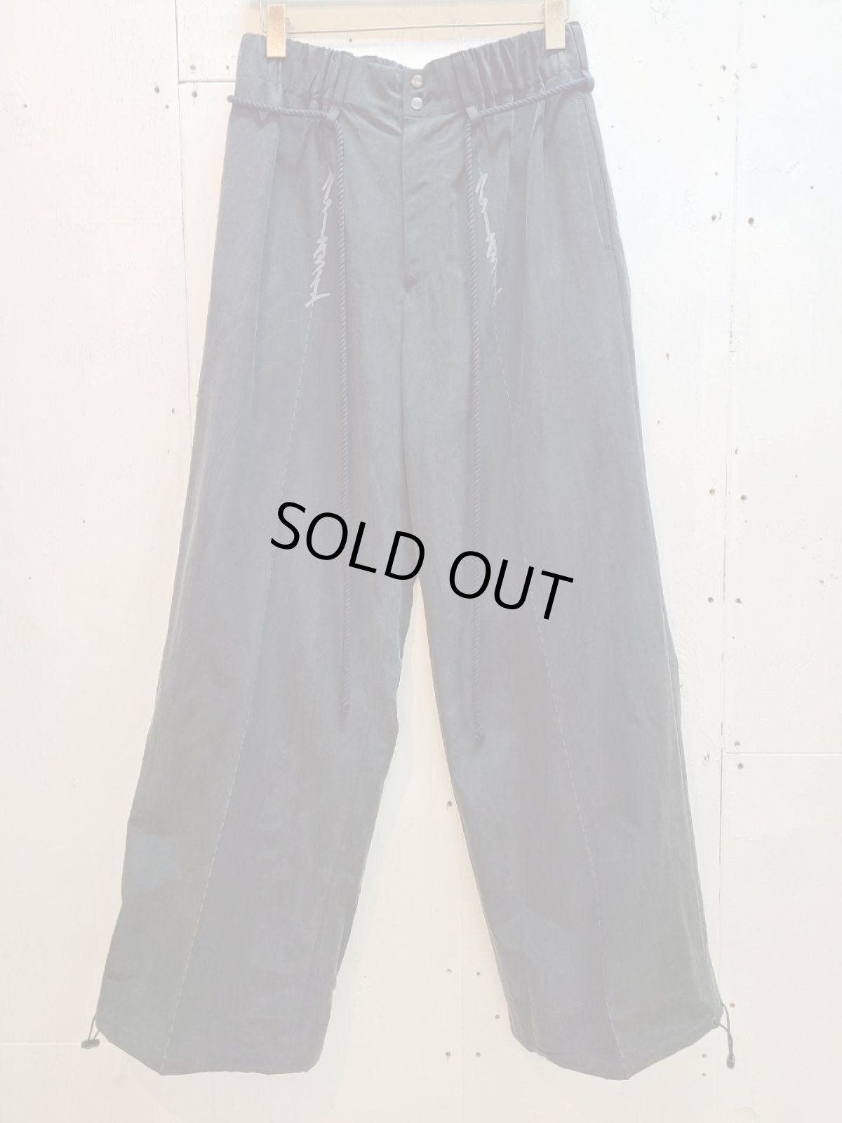 画像1: Azuma.(アズマ) JAPONISM  PATTERN  EASY SLACKS 25SH-PT-01 (1)