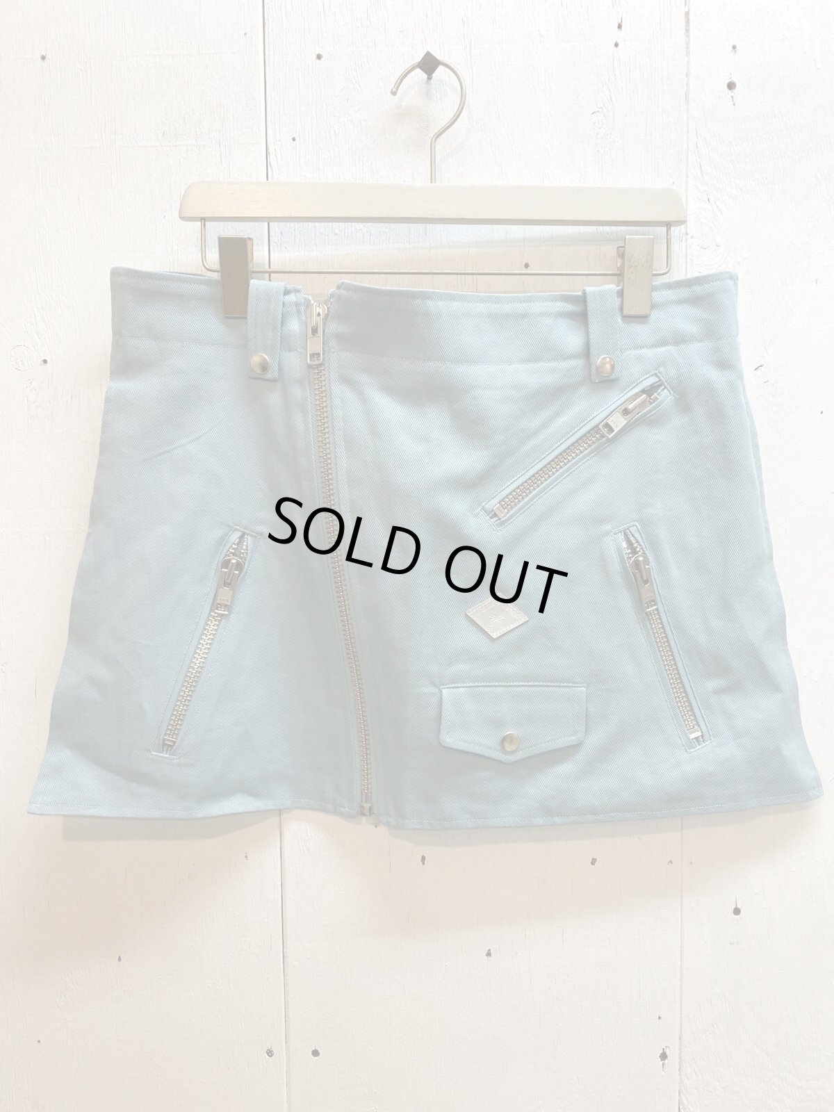 画像1: el conductorH(コンダクター) COTTON BIKER APRON PD25SP04 (1)
