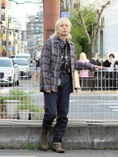 画像14: A PUZZLING HOME(アパズリングホーム) WESTERN JACKET 25ss-003 (BLK) (14)
