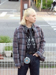 画像15: A PUZZLING HOME(アパズリングホーム) WESTERN JACKET 25ss-003 (BLK) (15)