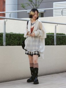 画像14: SUGARHILL(シュガーヒル)  SHEER SKIPPER SHIRT 2541000508 (14)