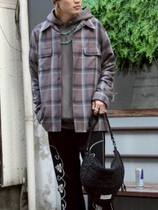 画像10: SUGARHILL(シュガーヒル) OMBRE PLAID OPEN COLLAR SHIRTS 2541000501(S.D.PPL) (10)