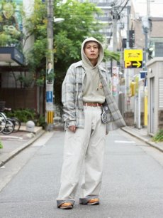 画像10: SUGARHILL(シュガーヒル) OMBRE PLAID OPEN COLLAR SHIRTS 2541000501(S.S.BLU) (10)