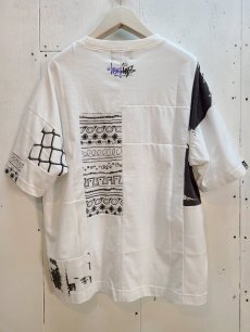 画像4: Takaya Hioki (タカヤヒオキ) OLD STUSSY REMAKE S/S  "REBEL ELEMENTS EXCLUSIVE" (WHT)D (4)