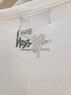 画像5: Takaya Hioki (タカヤヒオキ) OLD STUSSY REMAKE S/S  "REBEL ELEMENTS EXCLUSIVE" (WHT)F (5)