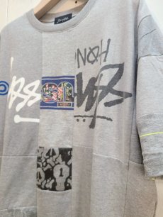 画像2: Takaya Hioki (タカヤヒオキ) OLD STUSSY REMAKE S/S  "REBEL ELEMENTS EXCLUSIVE" (GRY)C (2)