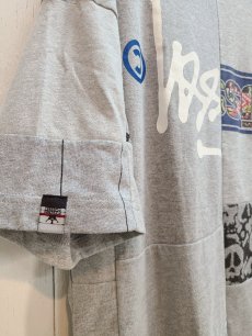 画像3: Takaya Hioki (タカヤヒオキ) OLD STUSSY REMAKE S/S  "REBEL ELEMENTS EXCLUSIVE" (GRY)C (3)