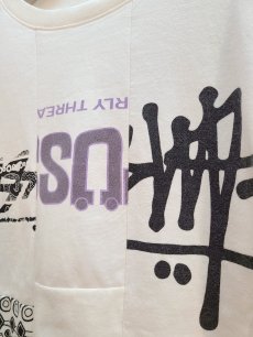 画像3: Takaya Hioki (タカヤヒオキ) OLD STUSSY REMAKE S/S  "REBEL ELEMENTS EXCLUSIVE" (WHT)C (3)