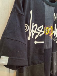 画像3: Takaya Hioki (タカヤヒオキ) OLD STUSSY REMAKE S/S  "REBEL ELEMENTS EXCLUSIVE" (BLK)D (3)
