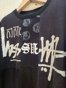 画像2: Takaya Hioki (タカヤヒオキ) OLD STUSSY REMAKE S/S  "REBEL ELEMENTS EXCLUSIVE" (BLK)E (2)
