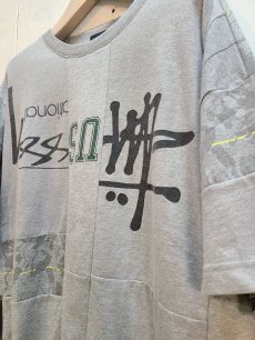 画像2: Takaya Hioki (タカヤヒオキ) OLD STUSSY REMAKE S/S  "REBEL ELEMENTS EXCLUSIVE" (GRY)B (2)