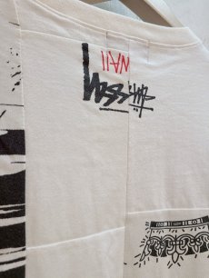 画像6: Takaya Hioki (タカヤヒオキ) OLD STUSSY REMAKE S/S  "REBEL ELEMENTS EXCLUSIVE" (WHT)E (6)