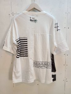 画像3: Takaya Hioki (タカヤヒオキ) OLD STUSSY REMAKE S/S  "REBEL ELEMENTS EXCLUSIVE" (WHT)A (3)