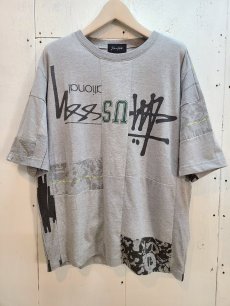 画像1: Takaya Hioki (タカヤヒオキ) OLD STUSSY REMAKE S/S  "REBEL ELEMENTS EXCLUSIVE" (GRY)B (1)
