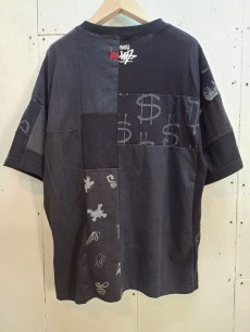 画像4: Takaya Hioki (タカヤヒオキ) OLD STUSSY REMAKE S/S  "REBEL ELEMENTS EXCLUSIVE" (BLK)F (4)