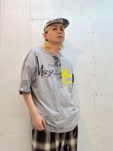 画像6: Takaya Hioki (タカヤヒオキ) OLD STUSSY REMAKE S/S  "REBEL ELEMENTS EXCLUSIVE" (GRY)A (6)