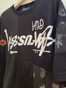 画像2: Takaya Hioki (タカヤヒオキ) OLD STUSSY REMAKE S/S  "REBEL ELEMENTS EXCLUSIVE" (BLK)A (2)