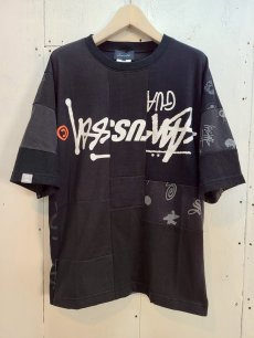 画像1: Takaya Hioki (タカヤヒオキ) OLD STUSSY REMAKE S/S  "REBEL ELEMENTS EXCLUSIVE" (BLK)A (1)