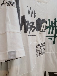 画像2: Takaya Hioki (タカヤヒオキ) OLD STUSSY REMAKE S/S  "REBEL ELEMENTS EXCLUSIVE" (WHT)A (2)